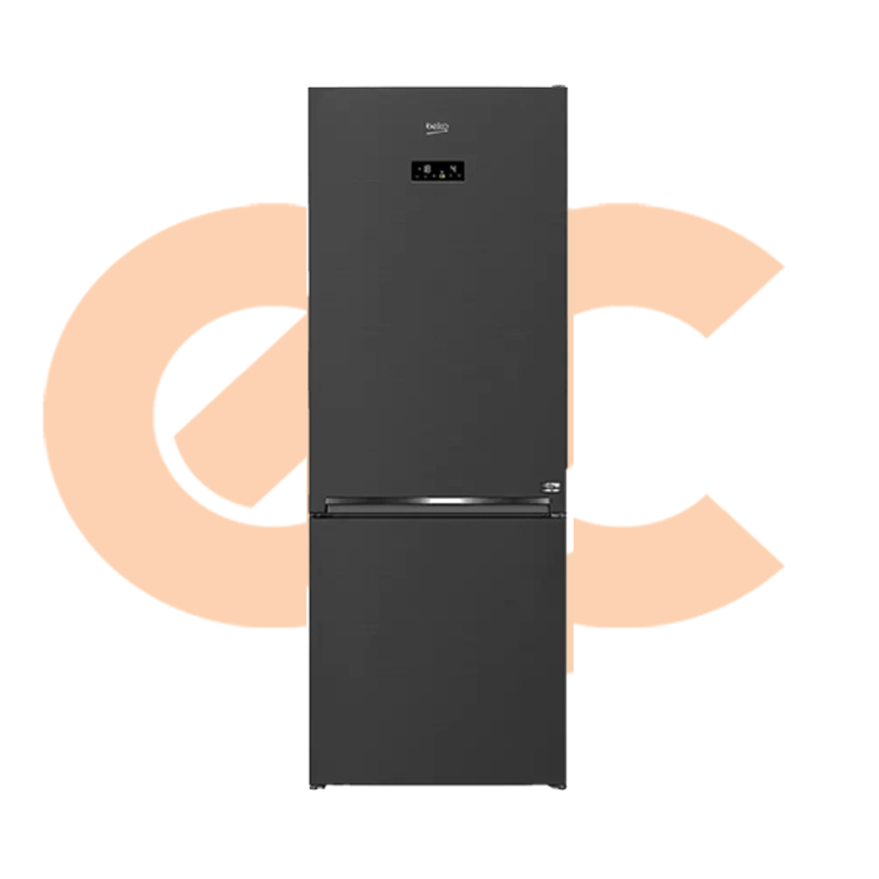 Beko Freestanding Digital Refrigerator Compi No Frost 2 Doors 495 Litres Black Color Model