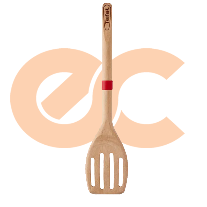Tefal Ingenio Wood Slotted spatula 3168430273917 EHAB Center