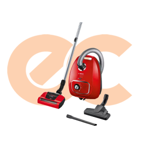 Bosch Vacuum  Series 4 ProAnimal AirTurbo Plus nozzle Bagged Cleaner, 600 Watt, Red - BGBS4PET1