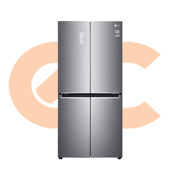 LG 4 Doors Refrigerator Inverter Silver Color - GC-B22FTLVB