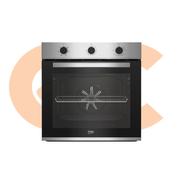 Beko Built-In Gas Oven With ELECTREC Grill , Fan, stainless BIH12100xC