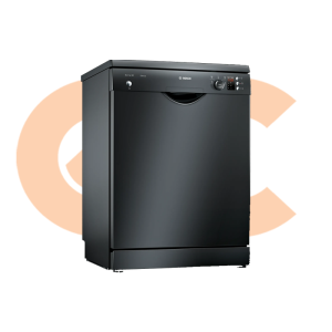 Bosch Freestanding Dishwasher 12 Set 60 cm Black Model SMS25AB00V