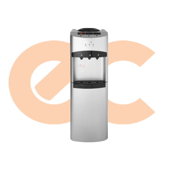Grand Water Dispenser 3 Faucet With Fridge Silver Model - WDS-320F