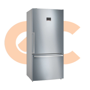 Refrigerator BOSCH 631 liter Combi Digital 2 Doors Stainles Model KGB86CIE0N