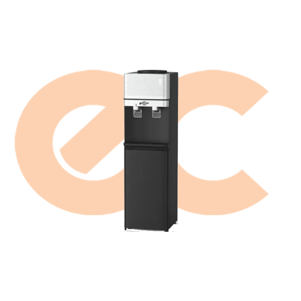 Water Dispenser Bergen 2 TAPS Hot Cold SILVER black Model BY555