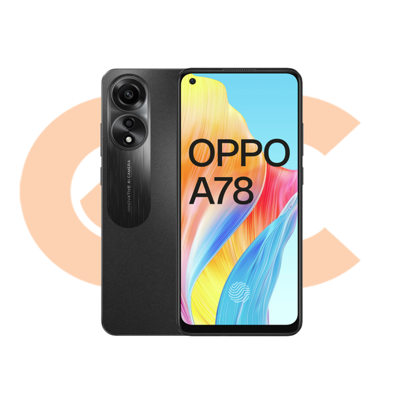 Oppo A78 8G56GB (CPH2565) Mist Black Int.Warranty