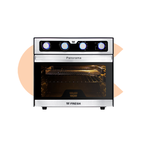 Fresh Electric Air Fryer Oven 45 Liter 2700 Watt Black x Stainless Model - Panorama 500015550