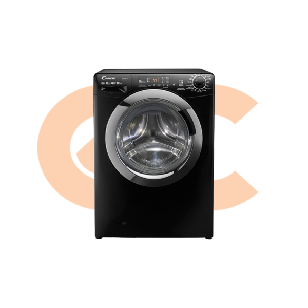 Washing Machine CANDY Fully Automatic Inverter 7 Kg Black CSS1072DC3B-ELA