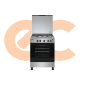 Zanussi Freestanding Gas Cooker 4 Burners Stainless Steel 60cm - ZCG61026XA