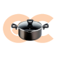 Tefal XL Intense Stewpot With Glass Lid Size 24 6221064006447