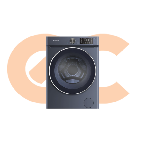 Fresh Front Load Automatic Washing Machine,9 KG,1400 Rpm Inverter Digital , Blue- FL-DD-9Kg-G2-OB
