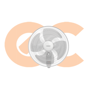TORNADO Wall Fan 16 Inch With 4 Plastic Blades and Remote Control In White Color EPS-16RW