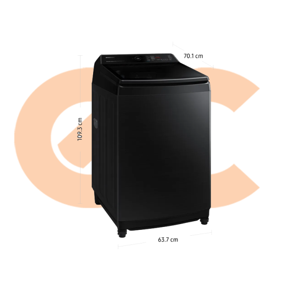 Samsung Top Load Washing Machine 19 KG Inverter Digital Black Model WA19CG6886BV/AS