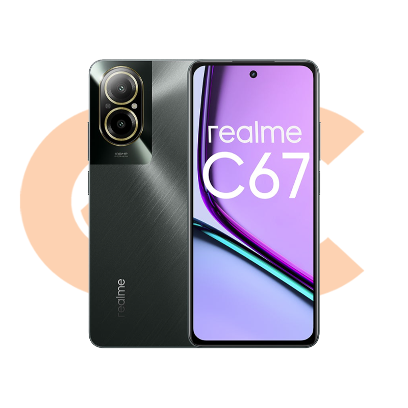 新品realme C67 Black Rock Realme C67 4G Black Rock 256GB + 8GB Dual-SIM Factory