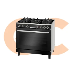 Bosch 90 cm Series8 Digital Black Cooker HJY5G7V61S