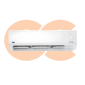تكييف كاريير 1.5ح بارد انفرتر XCOOL Inverter ديجيتال ابيض 42KHEFT12DN8-708F
