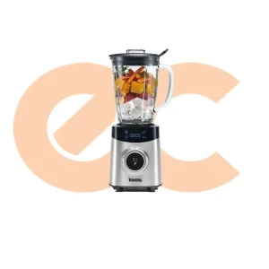 خلاط تانك 1500وات وعاء 1.8لتر زجاج ديجيتال سيلفر×اسود YB-S09 6223003249533