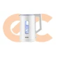 Tank Electric Glass Kettle 1.5L 1500W Silver Frame Model DG2338 – Barcode 6223003249434