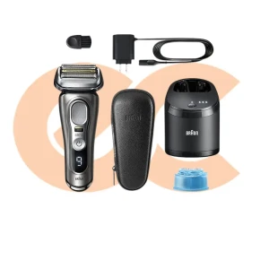Braun Shaver9 Pro+ Wet&Dry 5in1 SmartCare Silver×Black 9565cc 8700216137249