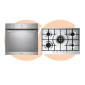 ELBA BUILT-IN GAS OVEN 62 LITERS 60 CM STAINLESS Brand Elba Model AL6XLXFG - Built-In Hob Elba 75 cm Stainless Steel-ELIO 75-545 L