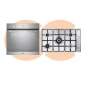 ELBA BUILT-IN GAS OVEN 62 LITERS 60 CM STAINLESS Brand Elba Model AL6XLXFG - Built-In Hob Elba 90 cm Stainless Steel Model EN90-544XD