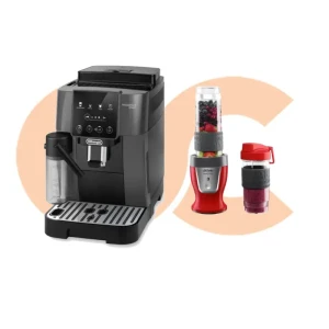 Espresso Machine DeLonghi Automatic Magnifica Start Touch Black ECAM223.61.GB 8004399028593 - Arzum Shake’N Take Personal Blender, 300 Watt, Red – AR1032