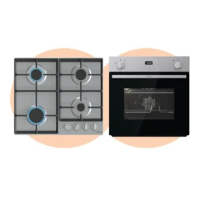 Gorenje Built-in oven Gas Timer Digital 60 cm -BOG6632E01X - Built-In Hob Gorenje Gas 4 Burner -In 60cm -G641EX