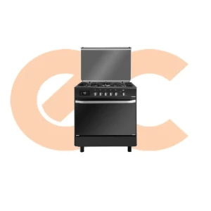 بوتاجاز فريش 90سم مروحتين ديجيتال تاتش اسود Hummer Black 500016933
