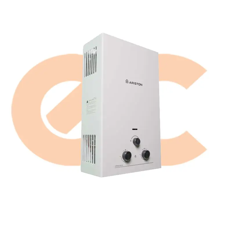 سخان مياه غاز اريستون 10 لتر مع محول لون أبيض Speed EVO 10 L NG ADPT 4045016