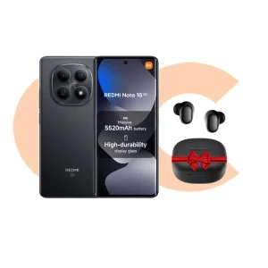 Redmi Note15 5G 12G/512GB(25098RA98G) Black + Redmi Buds 6 Play Black - Gift 