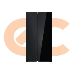 Toshiba Side-by-Side Inverter Refrigerator Black Glass Finish GR-RS905WIA-PGN(22) 6221284002007