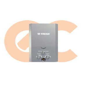 سخان فريش غاز 6 لتر ديجيتال ادابتر سيلفر Silver F with Adapter 500021712
